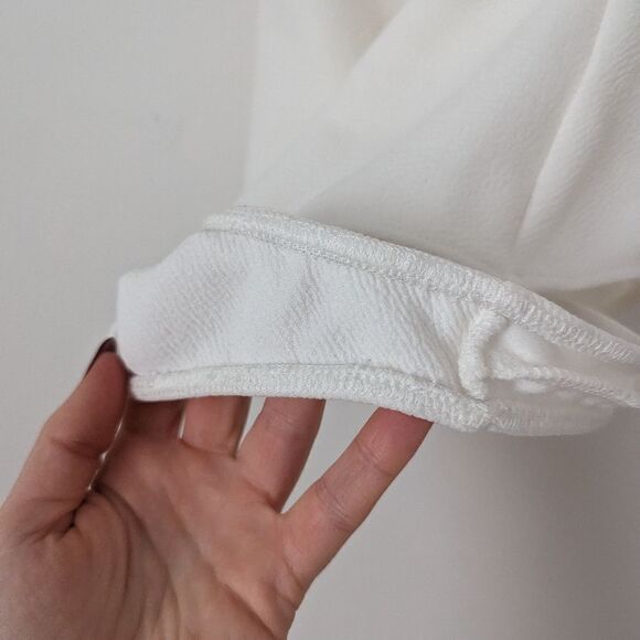 Show Me Your Mumu bone white one shoulder Uno thong one piece bodysuit - Picture 4 of 7